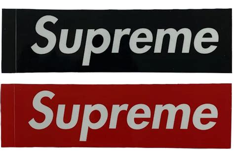 supreme stickers stockx